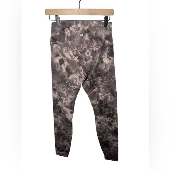 Lululemon Align High-Rise Pant 25” Diamond Dye Mink Berry Grey Size 8 - Picture 6 of 7